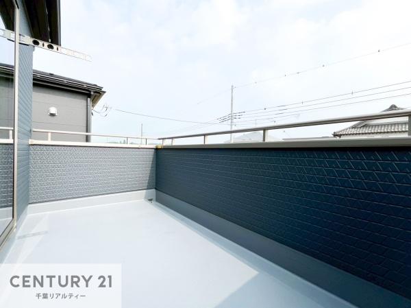 木更津市清見台東1丁目の新築一戸建(バルコニー)