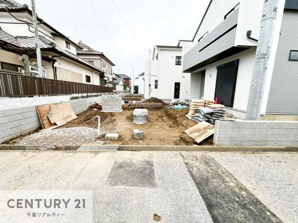 木更津市永井作2丁目の新築一戸建(駐車場)