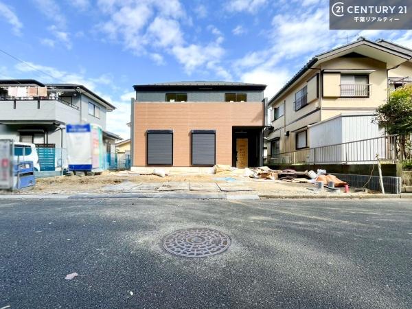 市原市桜台2丁目の新築一戸建(前面道路含む現地写真)