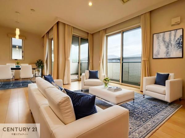 木更津市金田東4丁目の中古一戸建て(リビング)