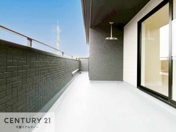 君津市君津台3丁目の新築一戸建(バルコニー)