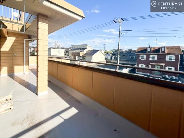 木更津市真舟1丁目の中古一戸建て(バルコニー)