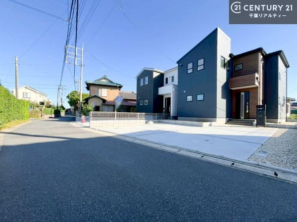 市原市青柳の新築一戸建(前面道路含む現地写真)