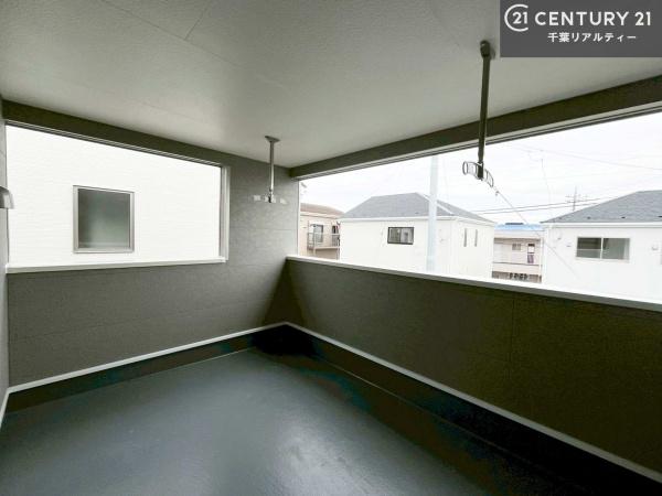 市原市山田橋3丁目の新築一戸建(バルコニー)