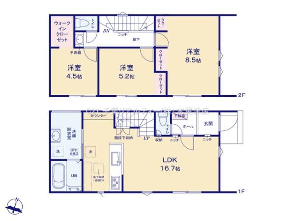 木更津市請西４丁目の新築一戸建