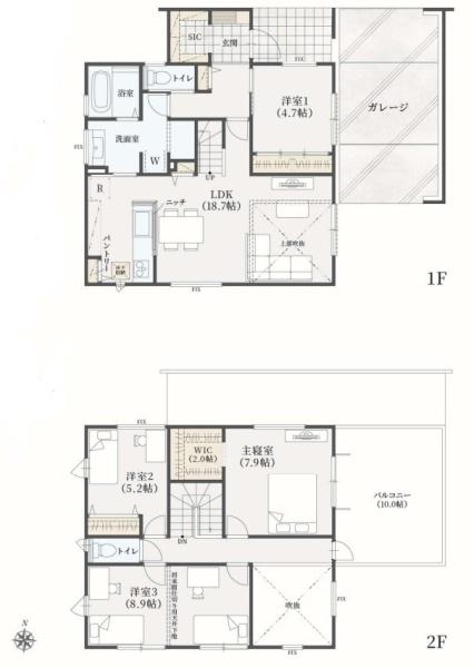 木更津市羽鳥野５丁目の新築一戸建