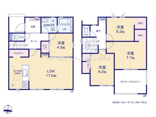 木更津市港南台２丁目の新築一戸建