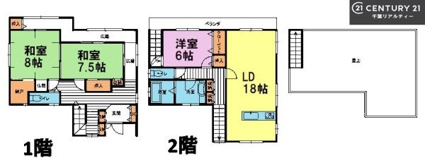 千葉市若葉区若松台３丁目の中古一戸建て