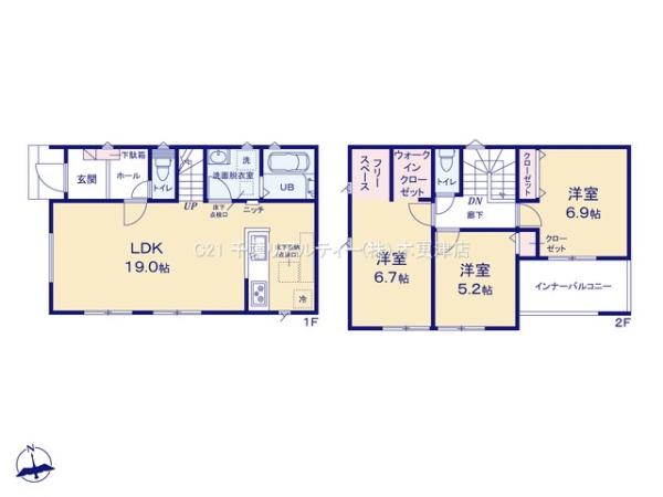 木更津市万石の新築一戸建