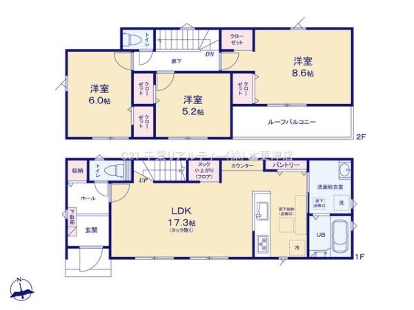 木更津市万石の新築一戸建