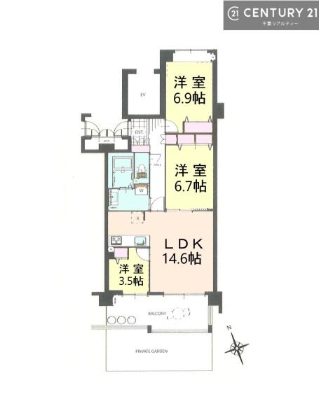 あすみが丘ガーデンコート杜の街参番館