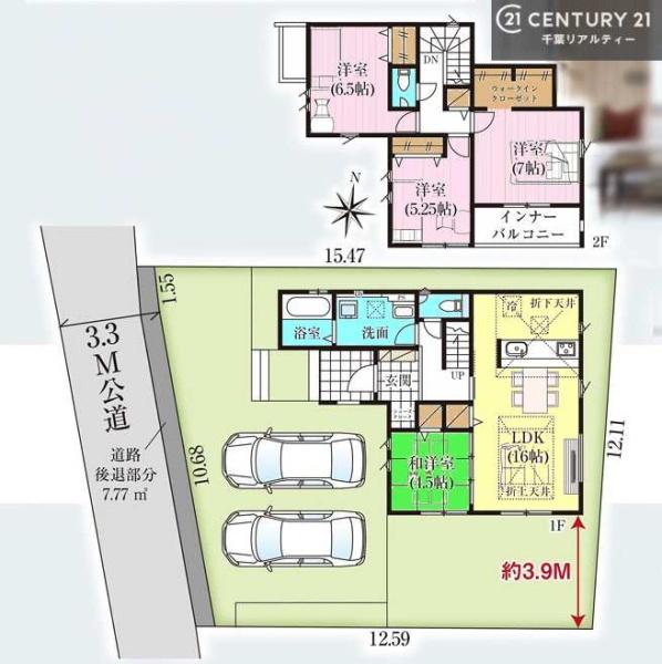 佐倉市最上町の新築一戸建