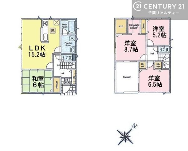四街道市内黒田　５号棟