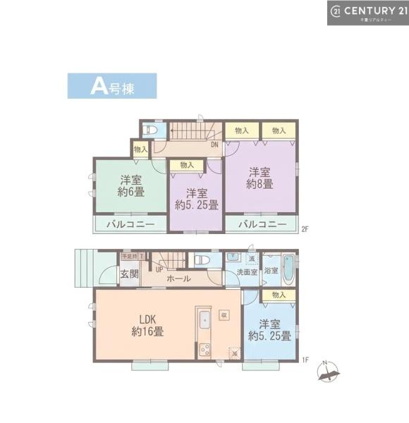 千葉市若葉区千城台東３丁目　A号棟
