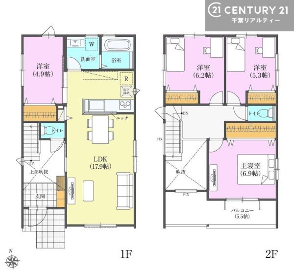 木更津市請西２丁目の新築一戸建