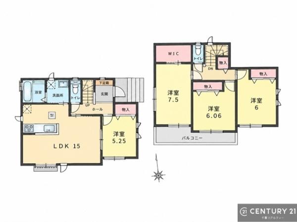 千葉市若葉区若松台３丁目　A号棟