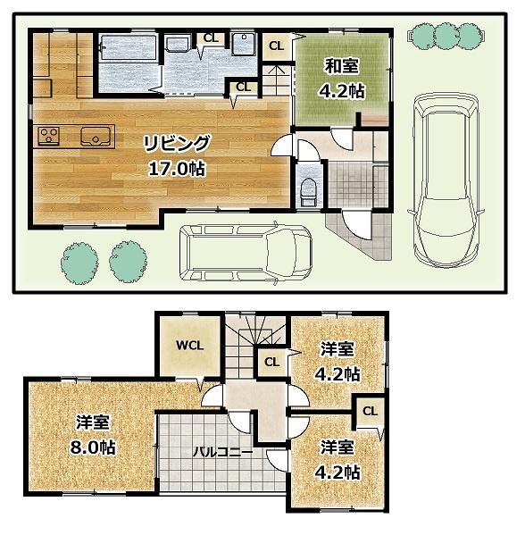 八尾市山本町北２丁目の中古一戸建て