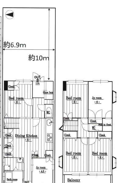 八尾市安中町２丁目の土地