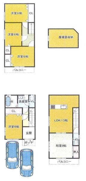 鴻池徳庵町中古戸建