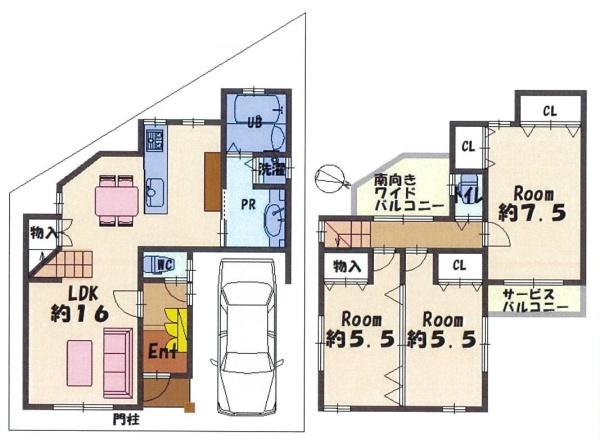 南木の本４丁目中古戸建
