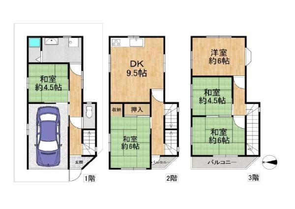 東大阪市御幸町の中古一戸建