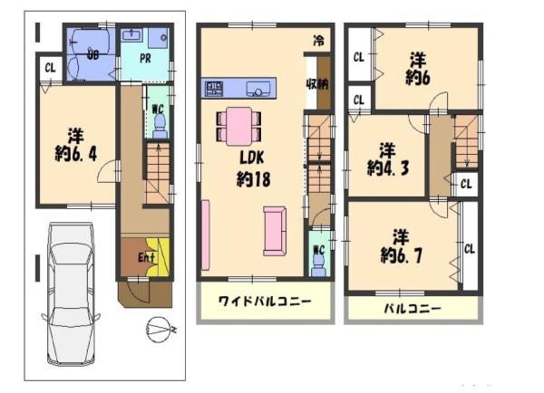 東大阪市御厨東１丁目中古戸建