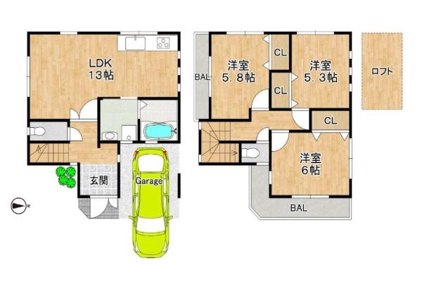 東大阪市日下町６丁目中古戸建