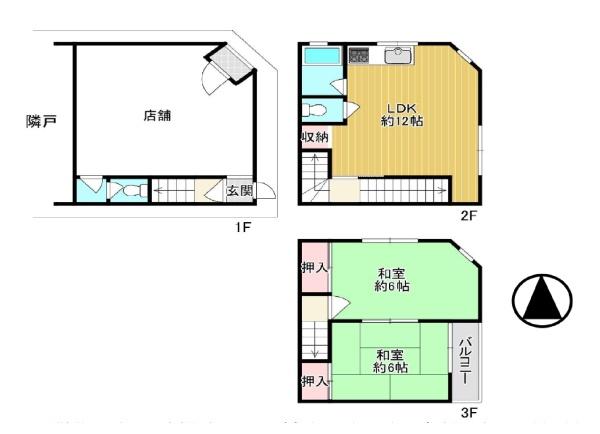 東大阪市森河内東１丁目中古テラスハウス