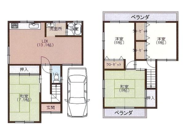 東大阪市日下町2丁目　中古戸建