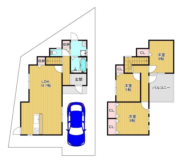 東山町中古戸建