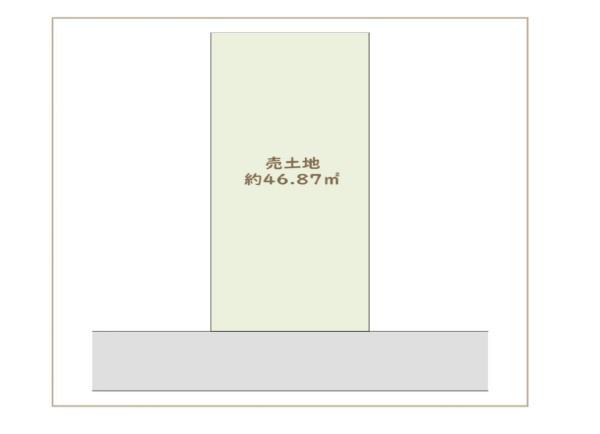 末広町建築条件無し土地
