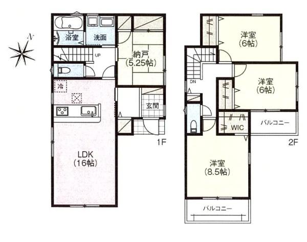 東大阪市角田3丁目　新築戸建　4号棟