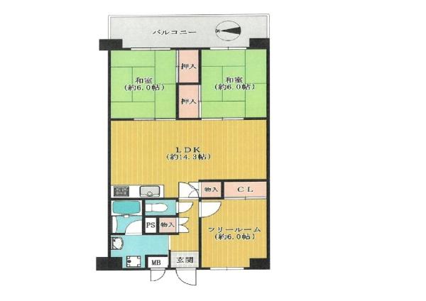 コスモハイツ小阪中古マンション