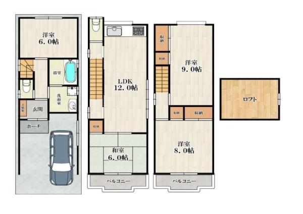 大蓮南５丁目中古戸建