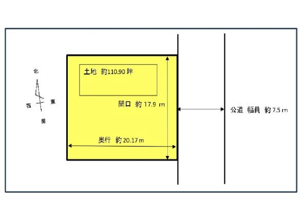 額田町建築条件無し土地