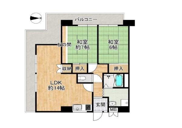ハイマート弥刀２番館中古マンション