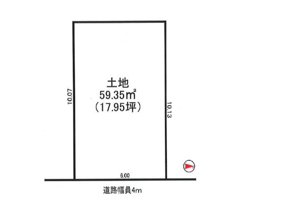 新池島町2丁目建築条件無し土地