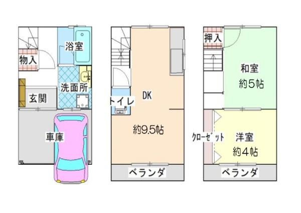 大蓮東2丁目中古戸建