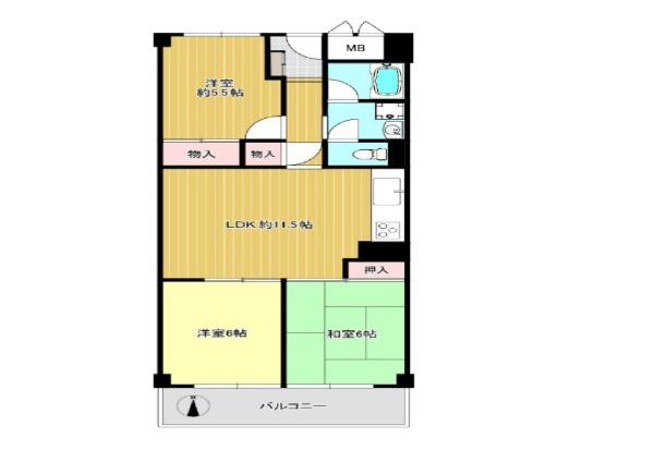 久宝寺グリーンマンション中古マンション