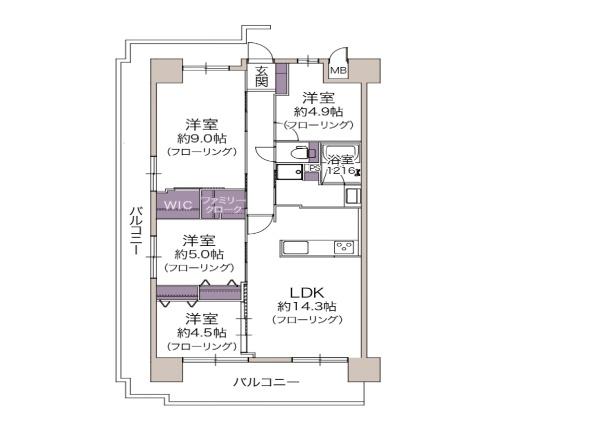 朝日プラザキャストラン東大阪中古マンション