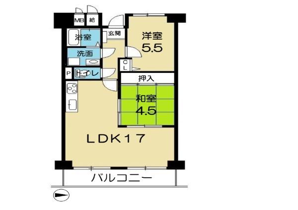 ハイマート若江２号棟中古マンション