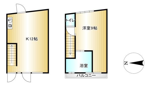 東久宝寺一丁目　テラスハウス