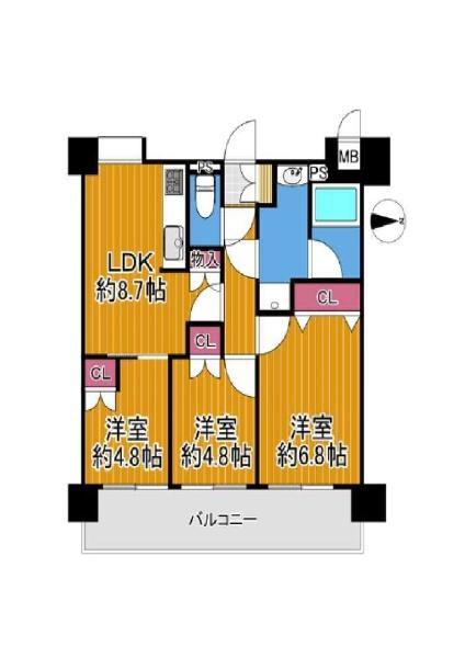 デリード枚岡グリーンビュー中古マンション