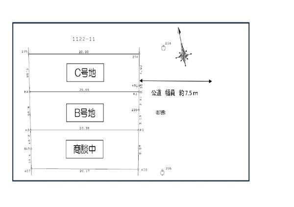 東大阪市額田町の土地