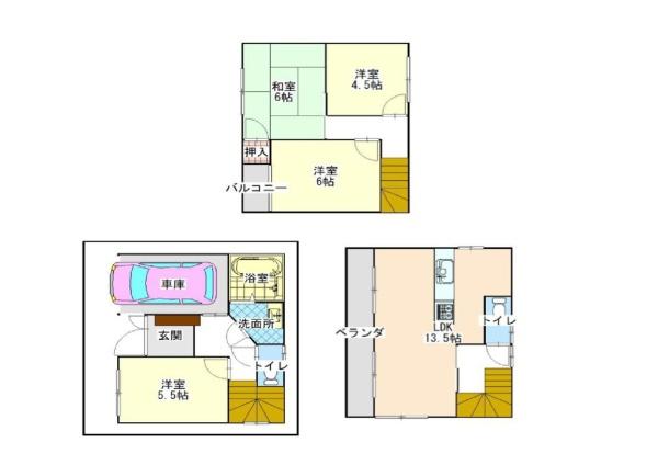 東大阪市横小路町４丁目の中古一戸建て