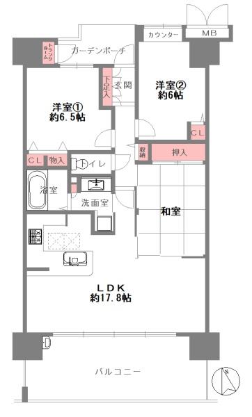 キャステージパーク４番街中古マンション