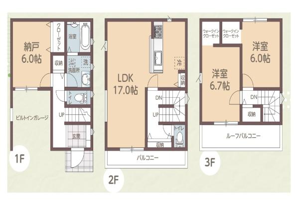東大阪市中石切町５丁目の新築一戸建