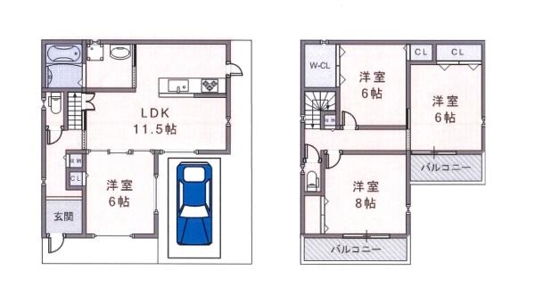 東大阪市若江南町１丁目の中古一戸建て