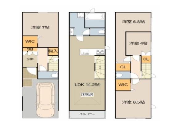 東大阪市岩田町４丁目の中古一戸建て