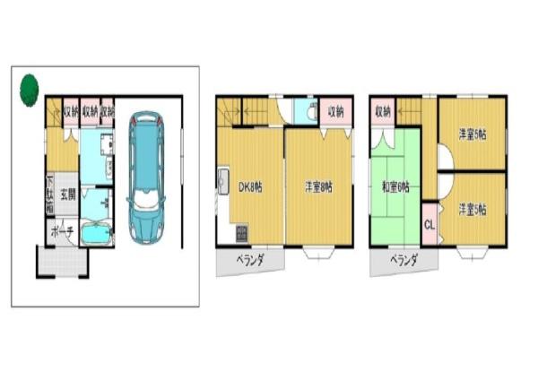東大阪市東石切町６丁目の中古一戸建て